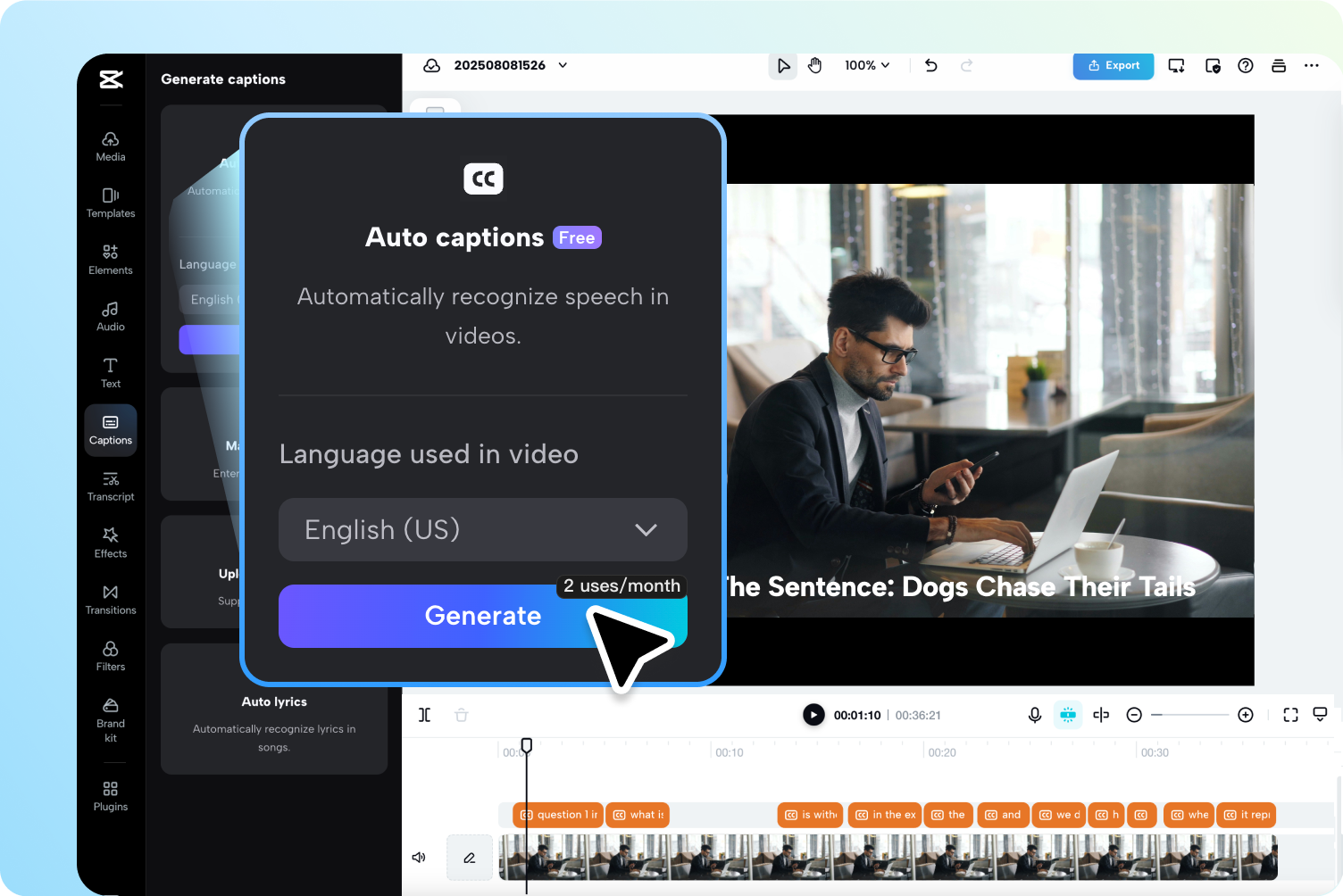 Silence Is Overrated: Why CapCut’s AI Caption Generator Makes Videos Work Harder